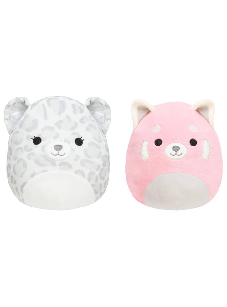 Plus Squishmallows Flip a Mallows P9 Leopard & Panda 13cm