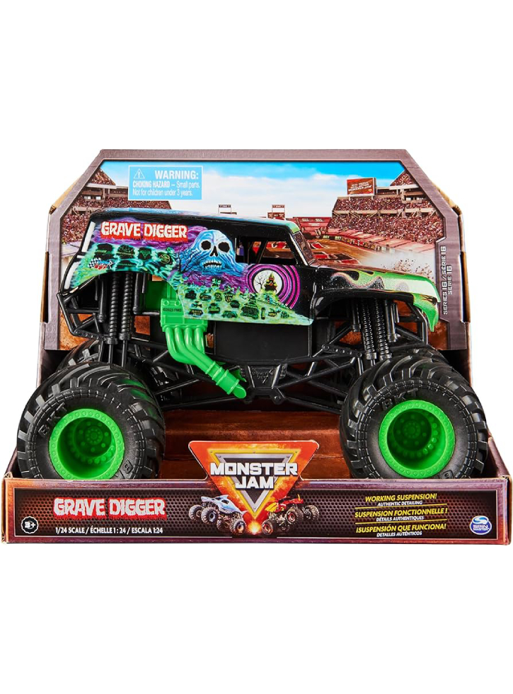 Monster Jam 1:24 Collector Truck Grave Digger