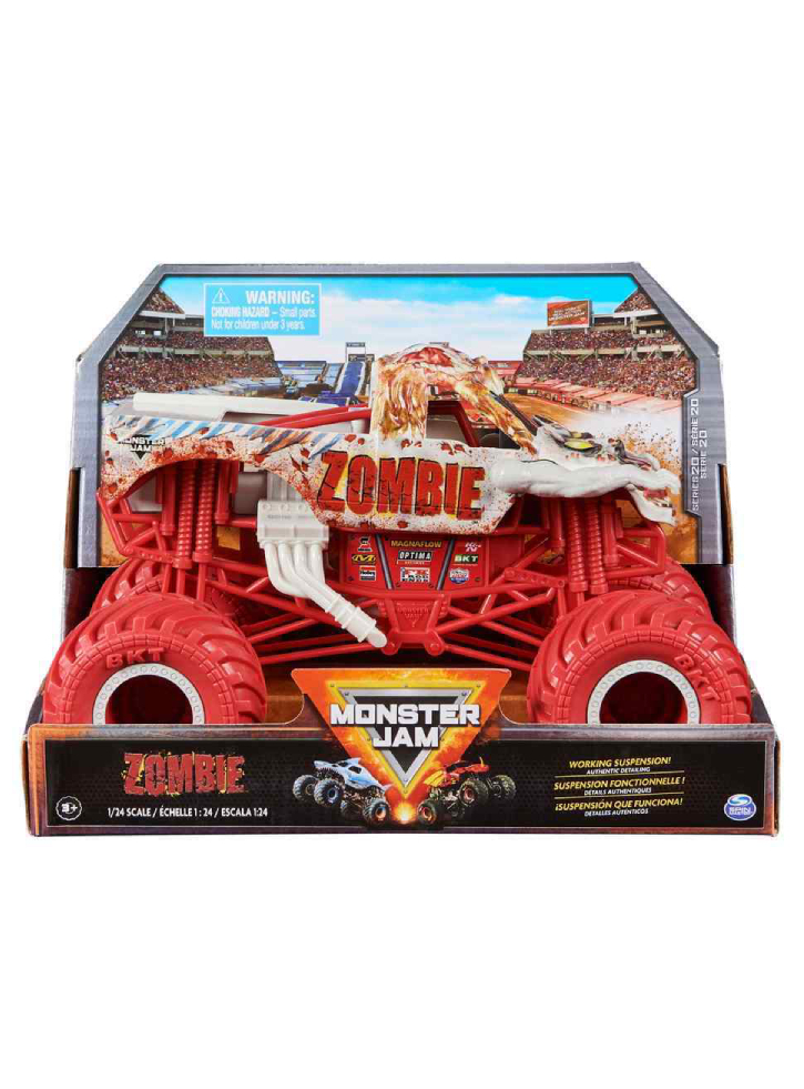 Monster Jam 1:24 Collector Truck Zombie