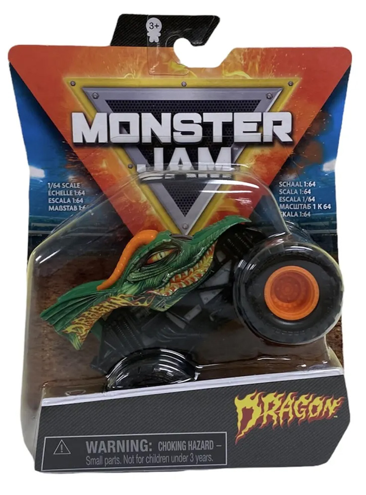 Monster Jam 1:24 Collector Truck Dragon
