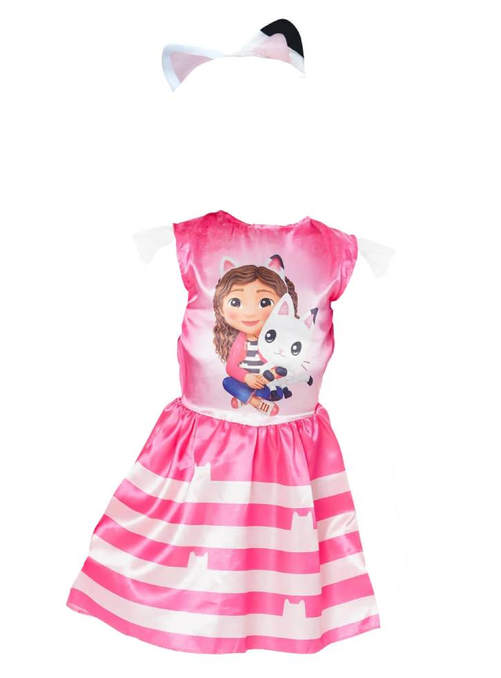 Costum Rubies Gabby's Dollhouse Gabby & Pandy Paws Dress (1000831)