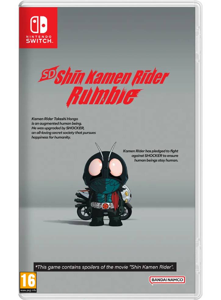 SD Shin Kamen Rider Rumble - Nintendo Switch