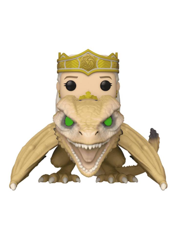 Figurina Funko Pop Rides Deluxe House of the Dragon Queen Rhaenyra with Syrax #305
