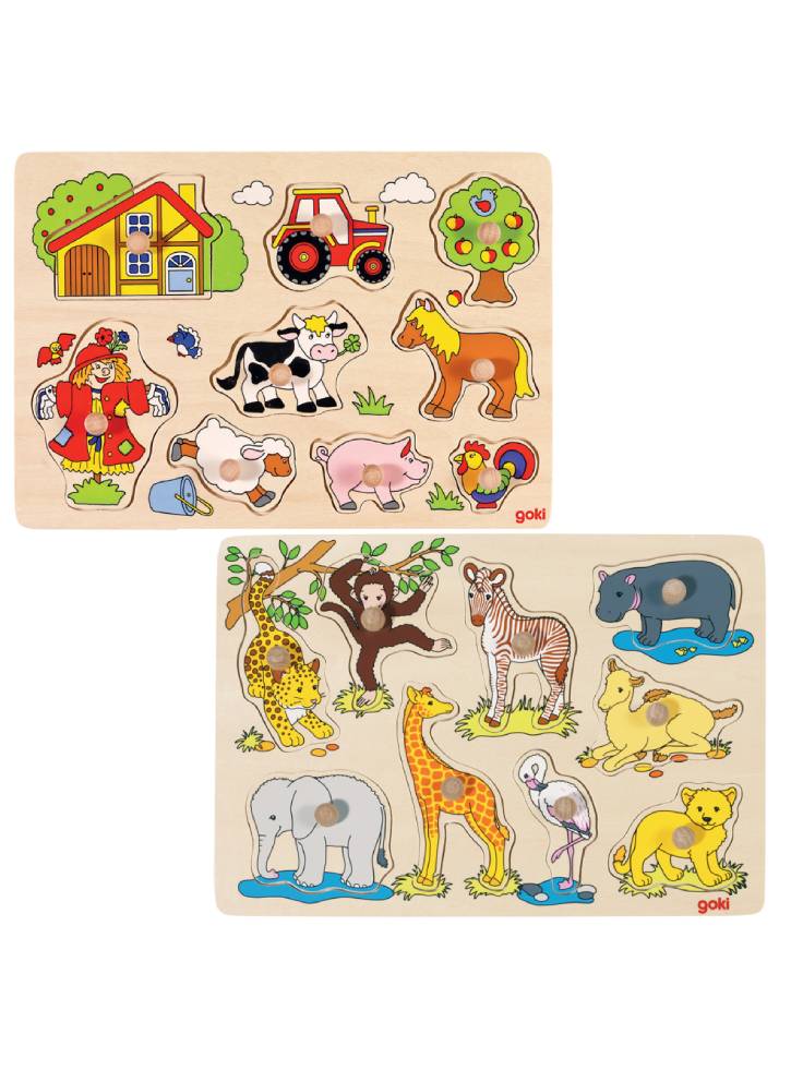 GOKI Farm VI & African baby animals Lift-out (1240248/1240242)
