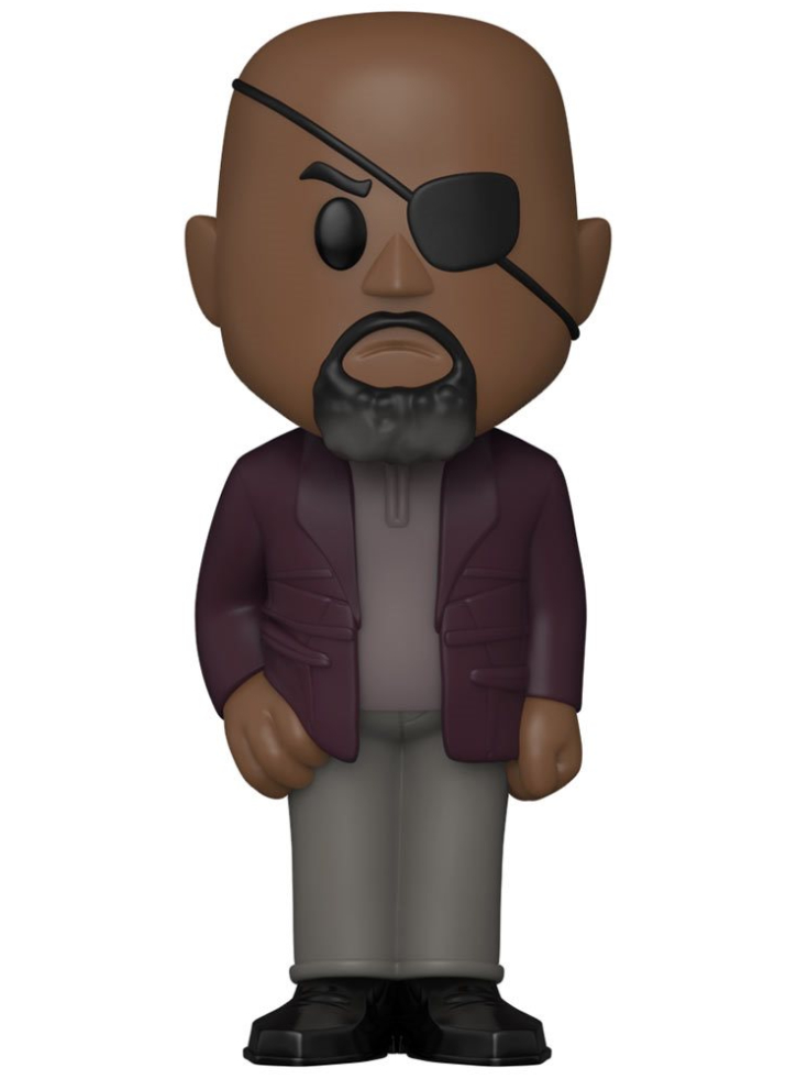 Figurina Funko Pop Vinyl Soda Marvel The Marvels Nick Fury* Collectible 11cm