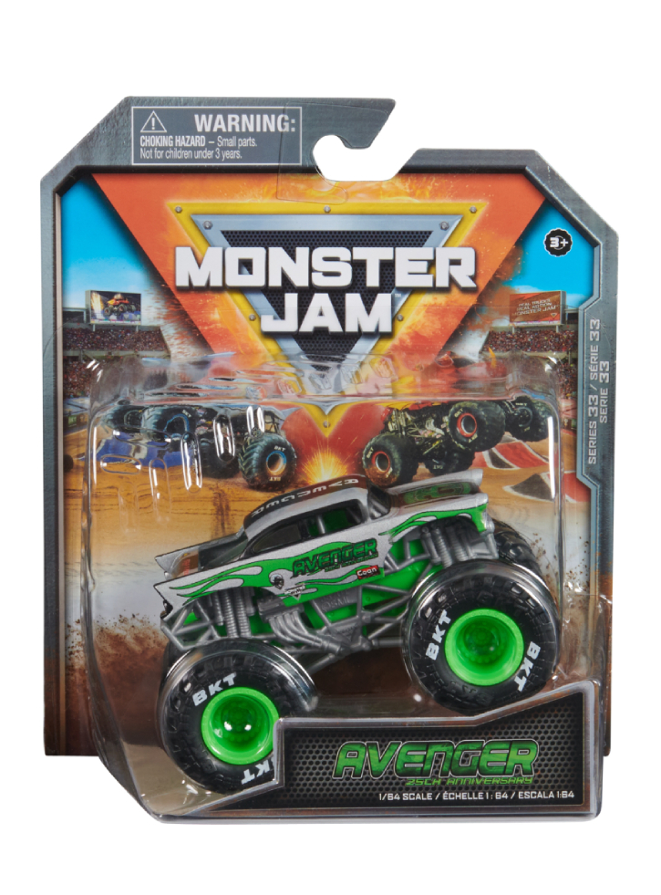 Monster Jam Series 33 Avenger 25ch Anniversary 1:64 (20143095)