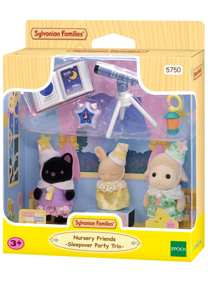 Figurine Sylvanian Families Kindergarten Friends Sleepover Party Trio (5750)