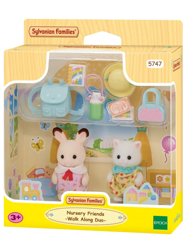 Figurine Sylvanian Families Nursery Friends Walk Along Duo (5747)