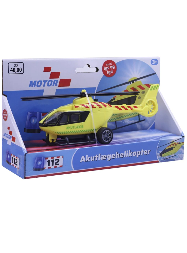 Motor 112 Helicopter Emergency doctor & light & sound 20cm (I-1600008)
