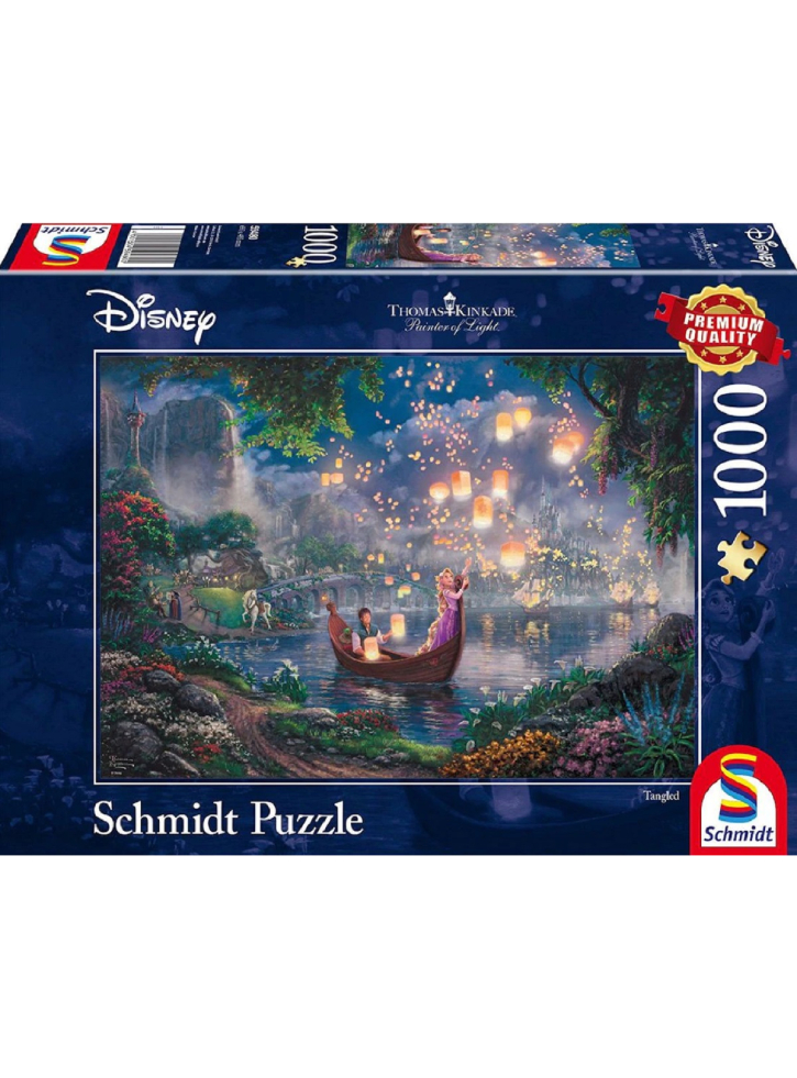 Puzzle Schmidt Thomas Kinkade Disney Rapunzel 1000pc (SCH4800)