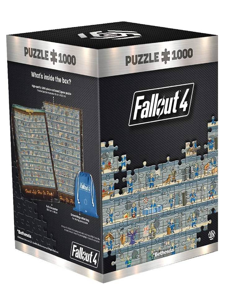 Puzzle Fallout 4 Perk Poster Premium 1000pc