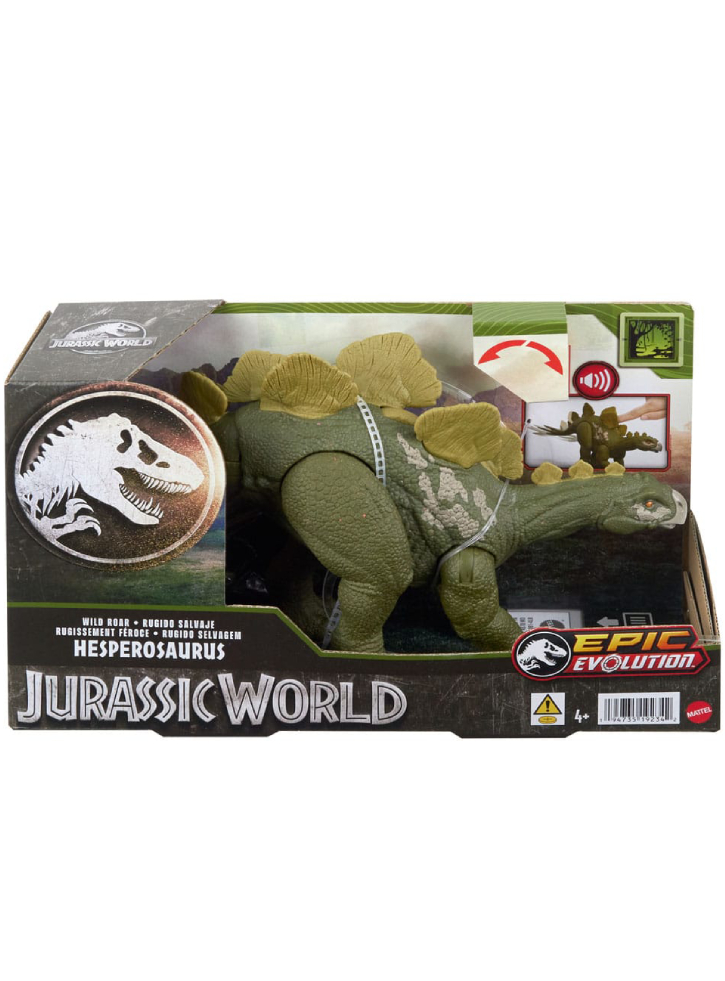 Jurassic World Epic Evolution Wild Roar Hesperosaurus (HTK69)