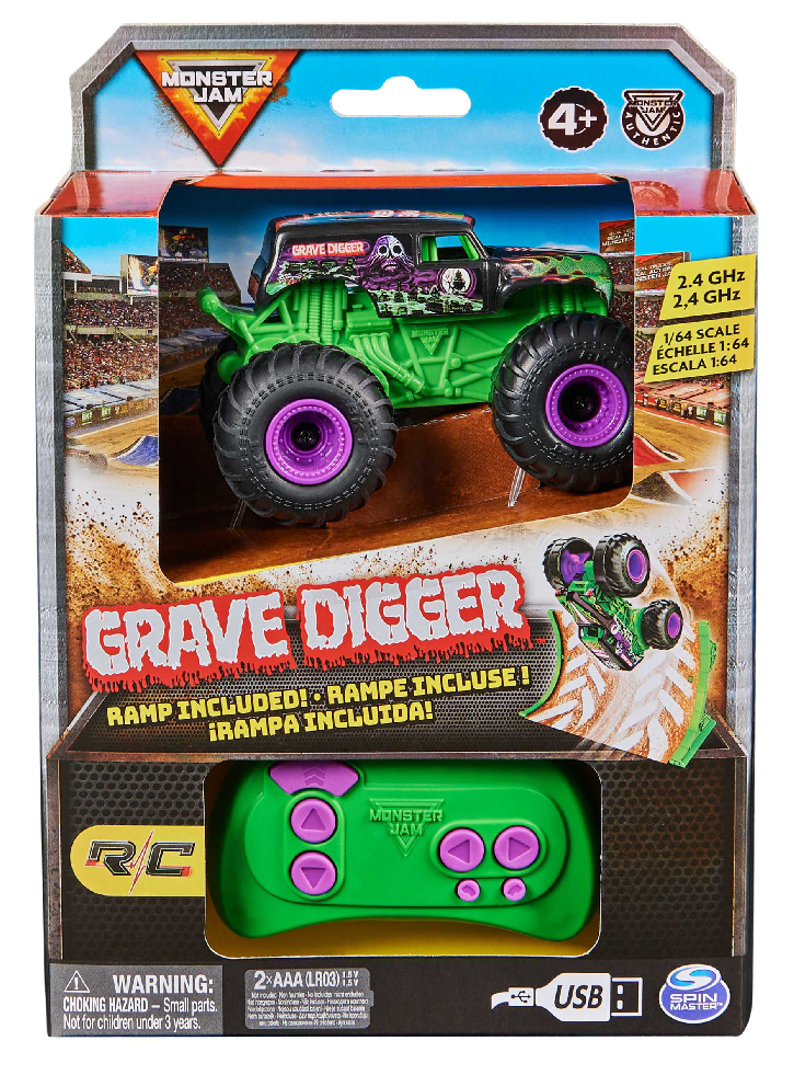 Monster Jam - RC 1:64 Grave Digger (6068563)