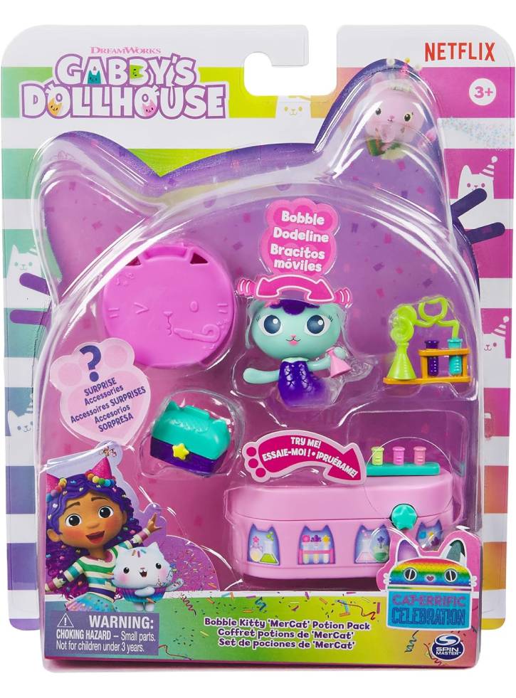 Set Gabby's Dollhouse Bobble Kitty Pack MerCat (6070094)