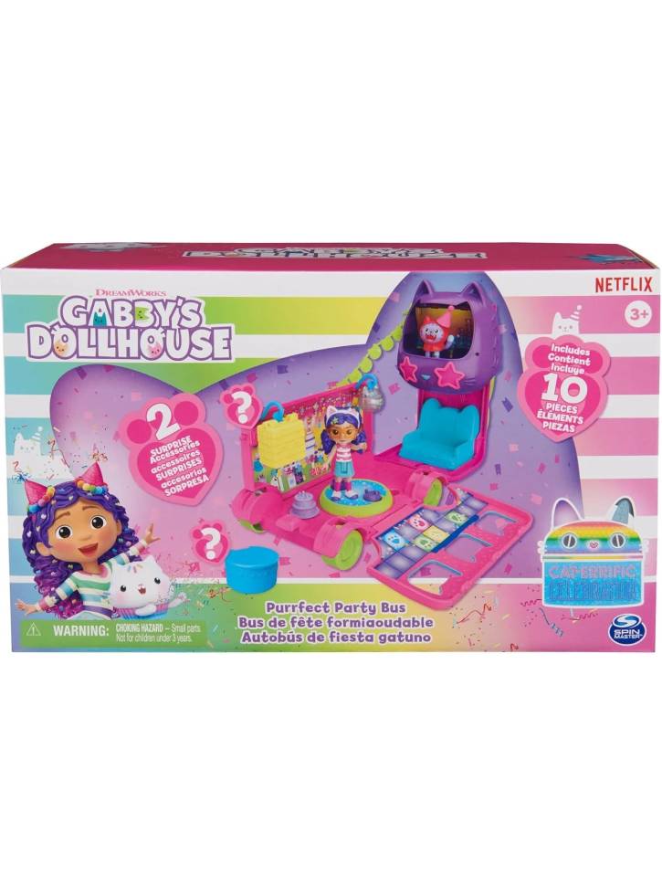 Gabby's Dollhouse Sprinkle Party Bus (6068015)