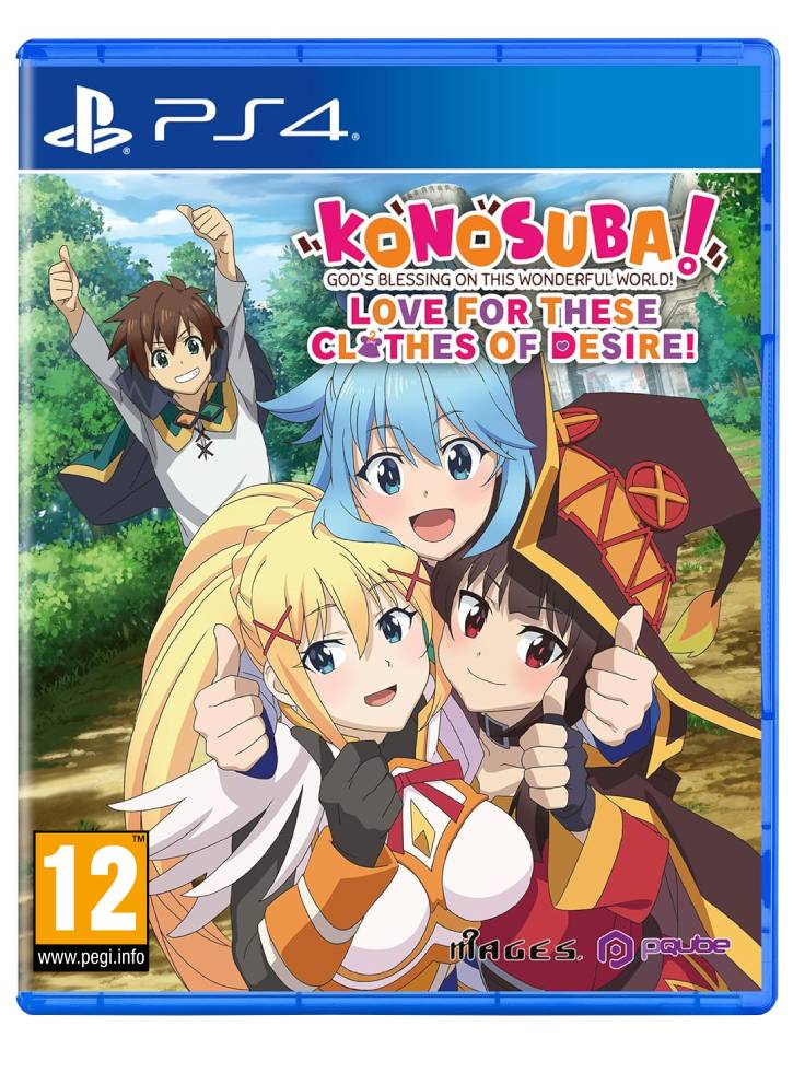 Konosuba Gods Blessing on this Wonderful World Love for These Clothes of Desire - Playstation 4