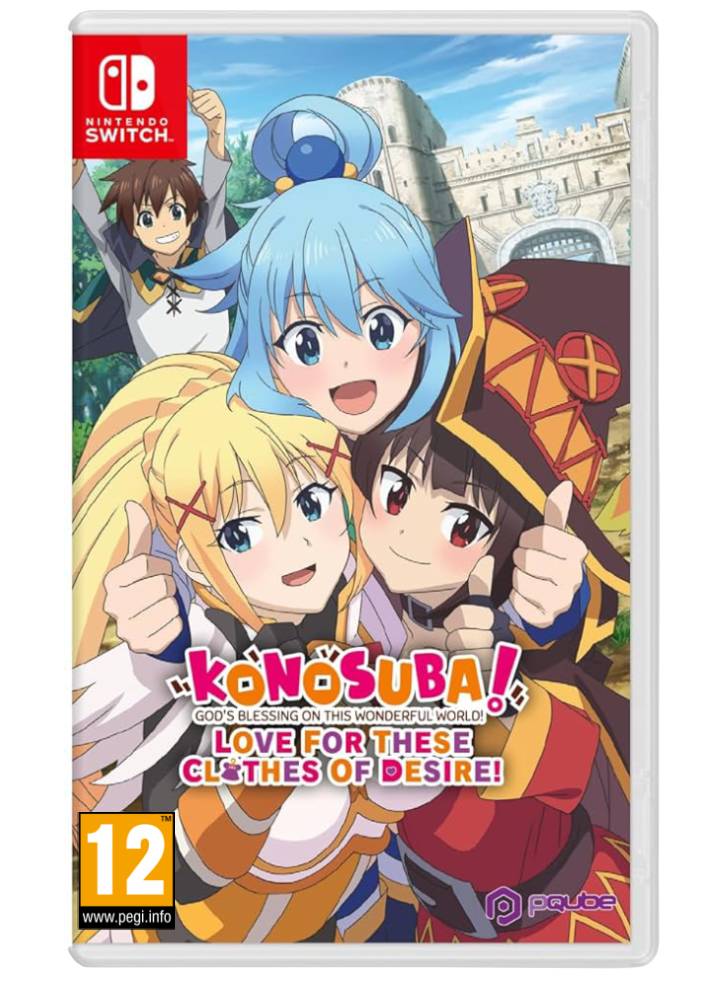 Konosuba Gods Blessing on this Wonderful World Love for These Clothes of Desire - Nintendo Switch