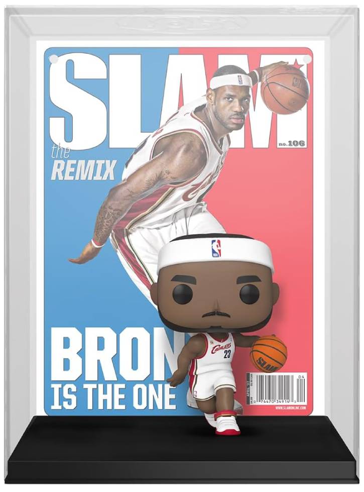 Figurina Funko Pop Magazine Covers NBA Slam LeBron James #19