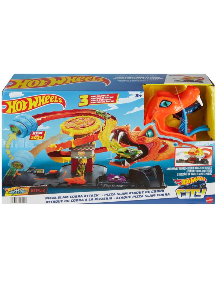 Hot Wheels City Pizza Slam Cobra Attack (HTN81)