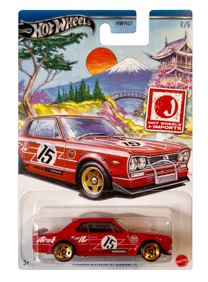 Hot Wheels J-Import Series Nissan Skyline HT 2000GT-X (HRT01)
