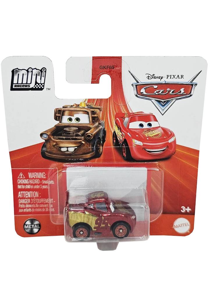 Disney Cars Mini Racers Rusteze Racing Center Lightning McQueen (GKF79)