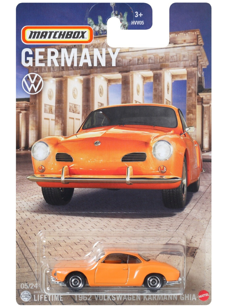 Matchbox Germany 1962 Volkswagen Karmann Ghia (HVV27)