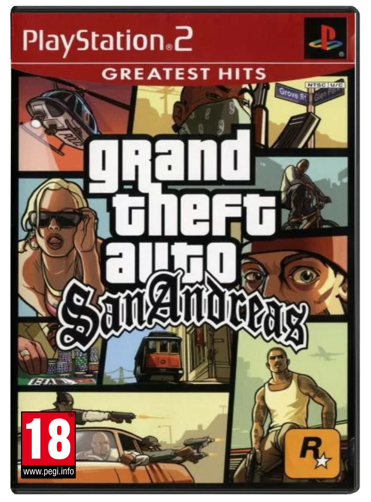 Grand Theft Auto San Andreas - Playstation 2