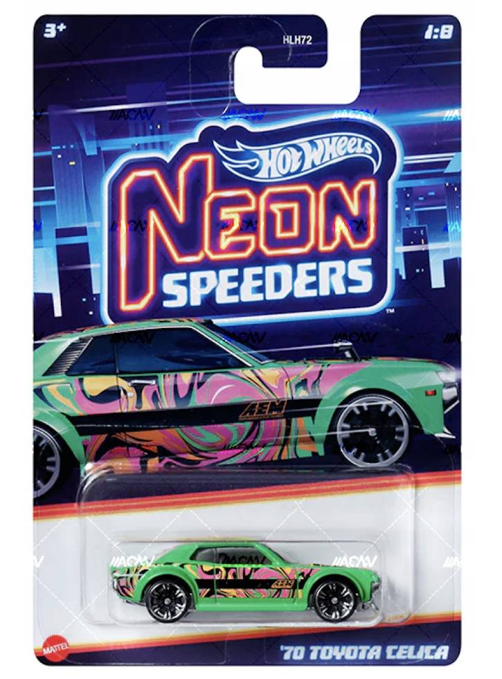Hot Wheels Neon Speeders 70 Toyota Celica (HRW67)