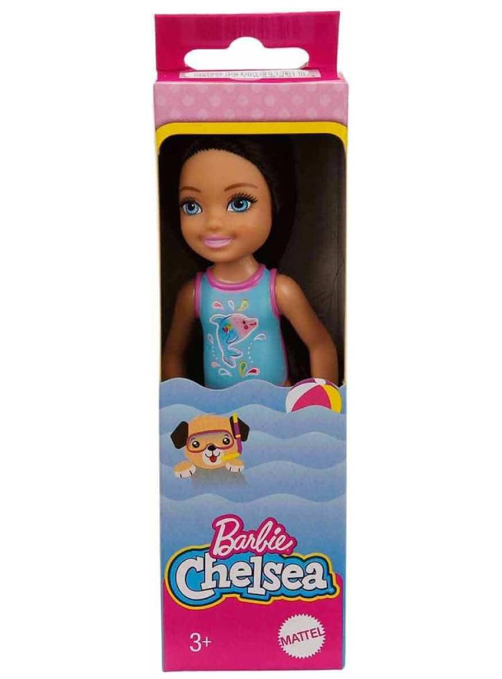Papusa Barbie Club Chelsea Beach Dolphin Swimsuit (GLN71)