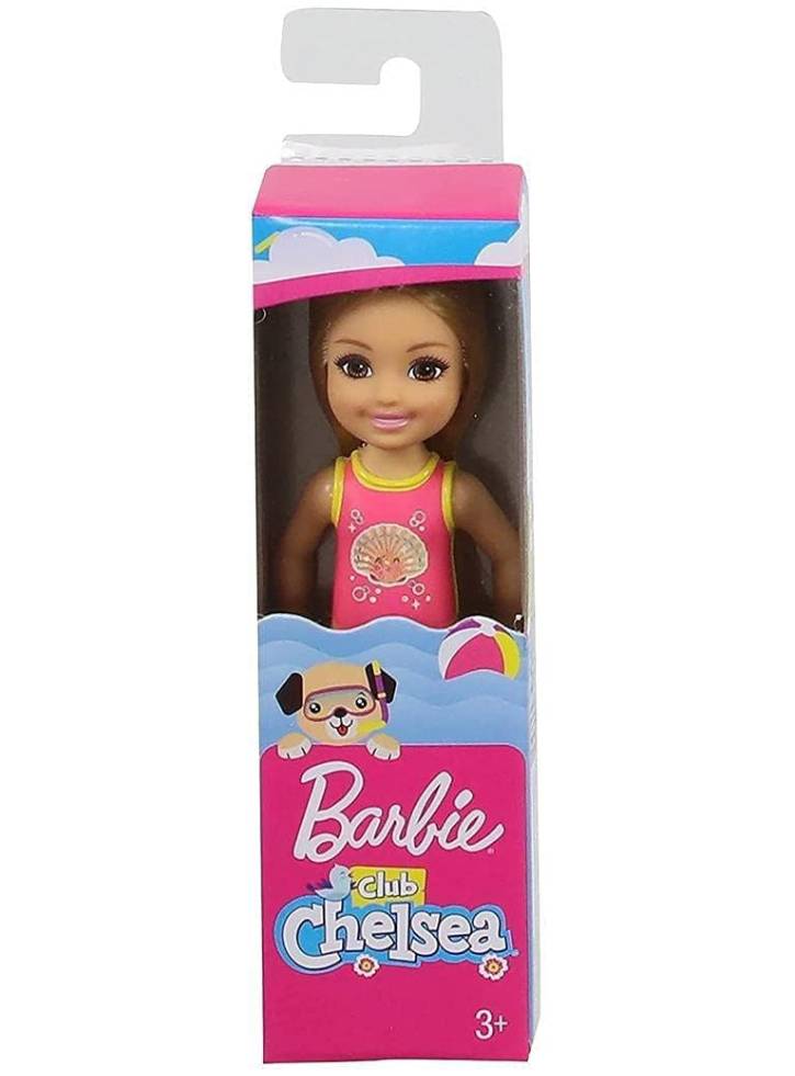 Papusa Barbie Club Chelsea Beach Sea Shell Swimsuit (GLN70)