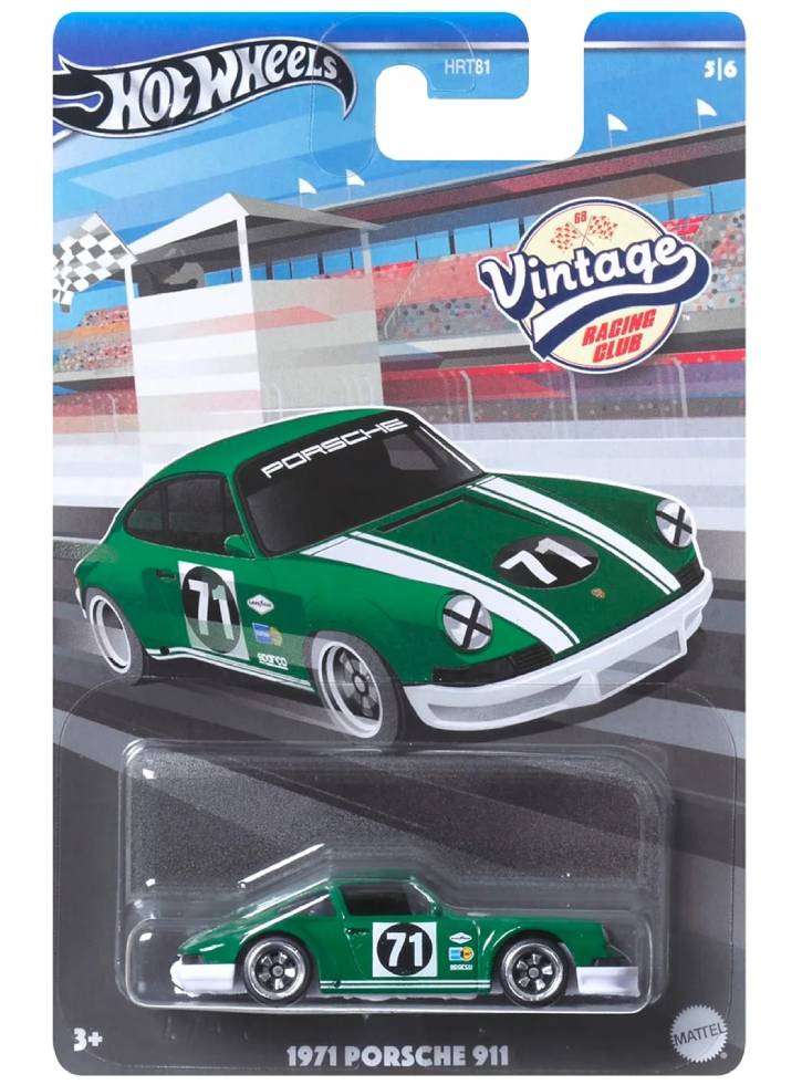 Hot Wheels Vintage 71 Porsche 911 (HRV04)