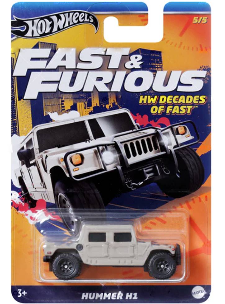 Hot Wheels Fast Furious HW Decades of Fast Hummer H1 (HRW45)