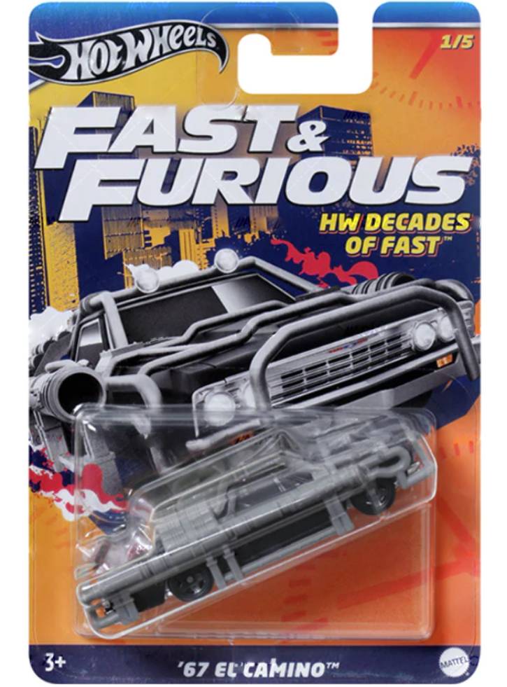 Hot Wheels Fast Furious HW Decades of Fast 67 El Camino (HRW41)