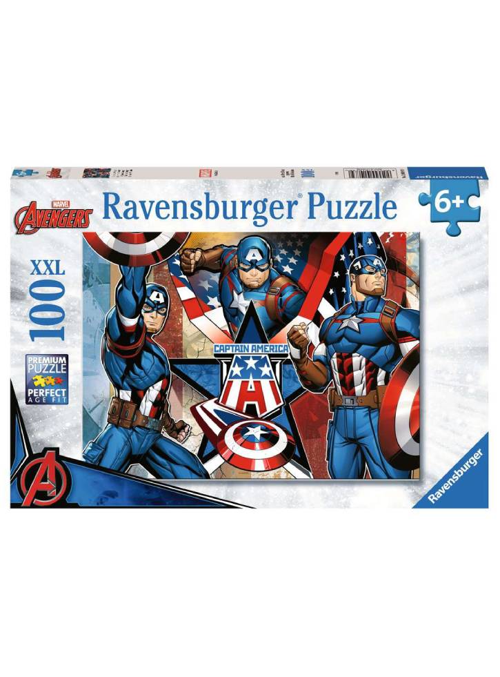 Puzzle Ravensburger Marvel Captain America 100pc