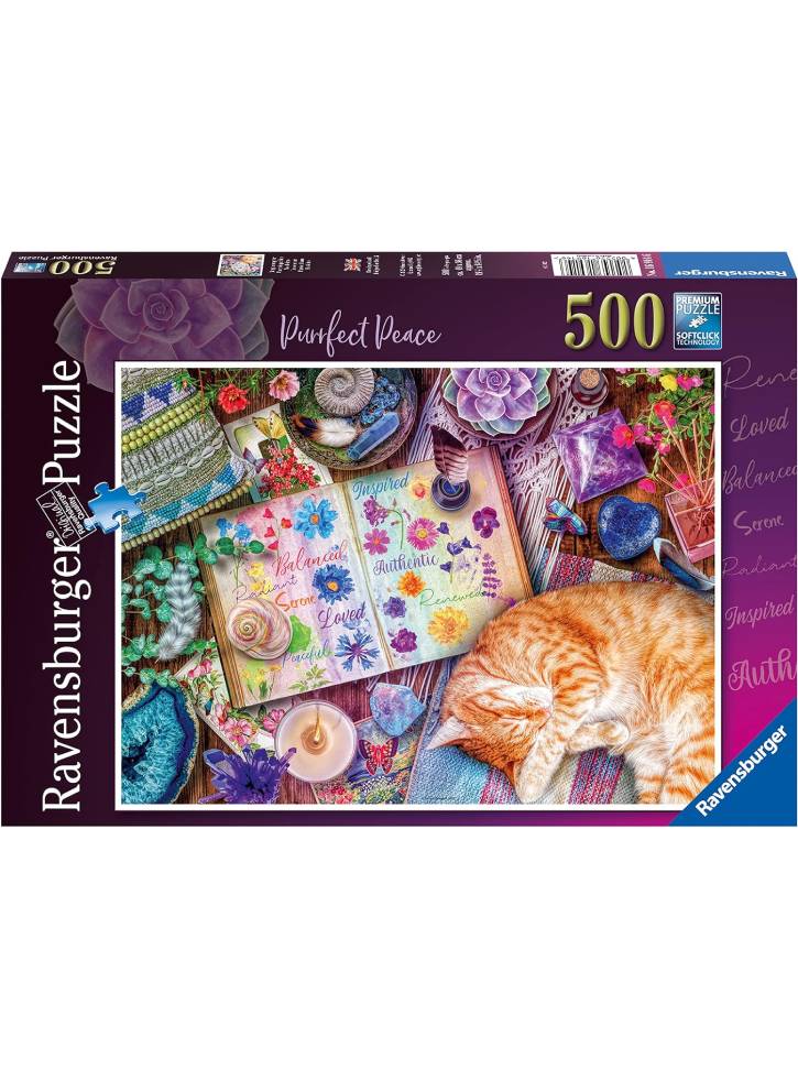 Puzzle Ravensburger Purrfect Peace 500pc (10216914)