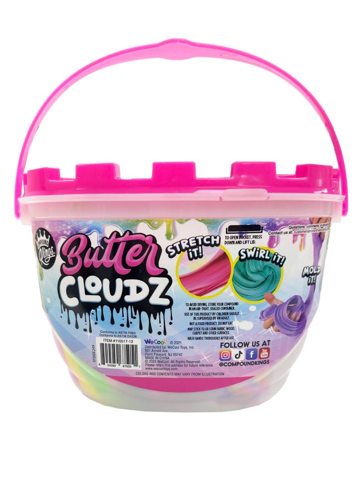 Compound Kings Butter Cloudz 380g Rainbow Cotton Candy Non Scent (40269)