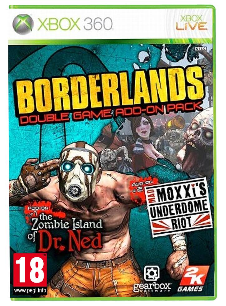 Borderlands Double Game Add-On Pack - XBOX 360