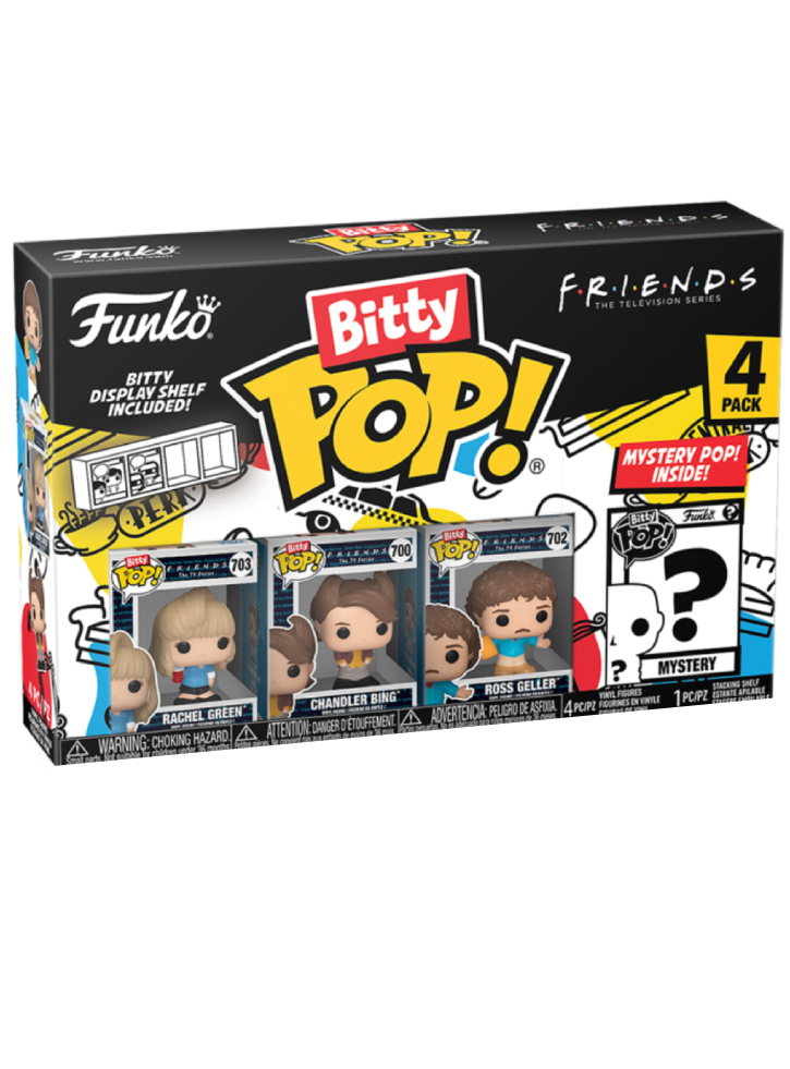 Figurine Funko Bitty Pop 4 Pack Friends 80s Rachel Green 2.5cm