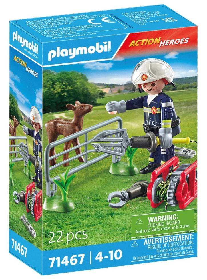 Playmobil Firefighting Mission Animal Rescue (71467)