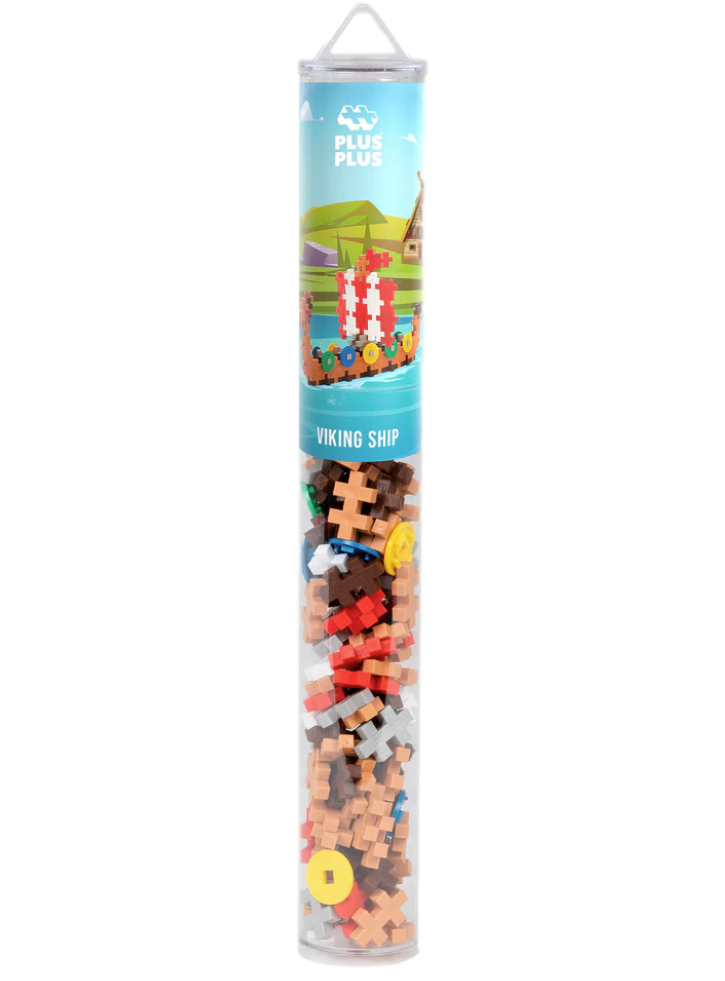 Plus-Plus Viking Ship 100pc Tube (4312)