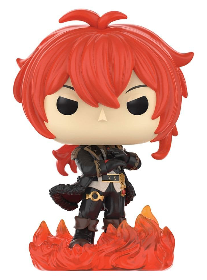 Figurina Funko Pop Games Genshin Impact Diluc Ragnvindr #183 9cm