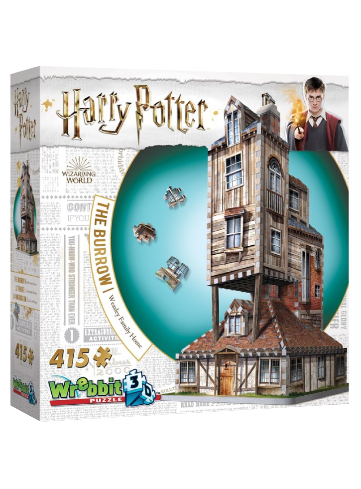 Wrebbit 3D Puzzle Harry Potter Weasley Family Home (40970004)