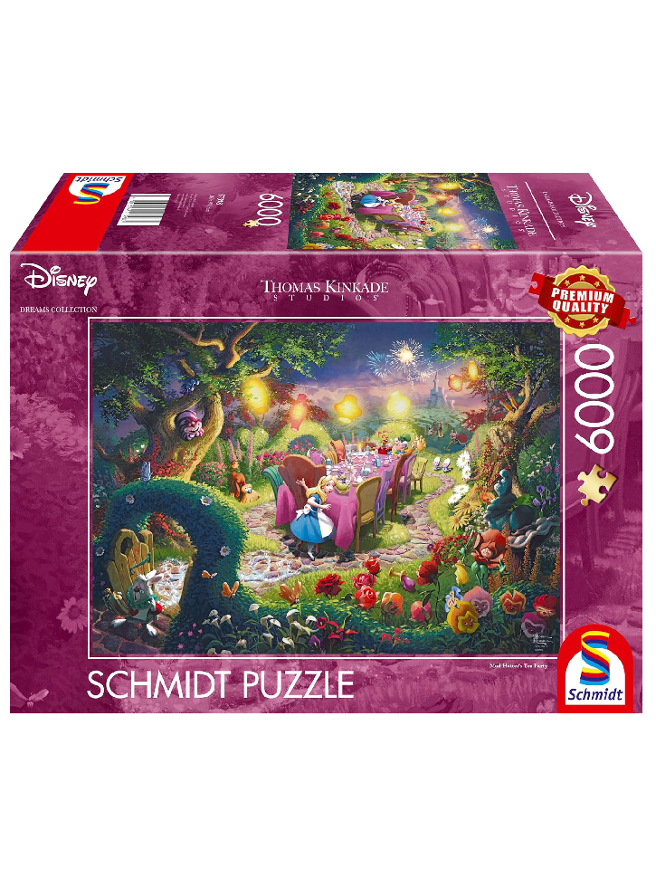 Puzle Schmidt Thomas Kinkade Disney Mad Hatter's Tea Party 6000pc (SCH57398)