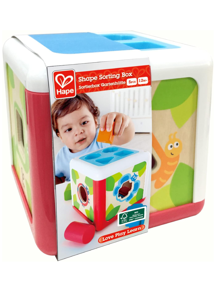 Hape Color Matching And Shape Sorting Box (87-0516)