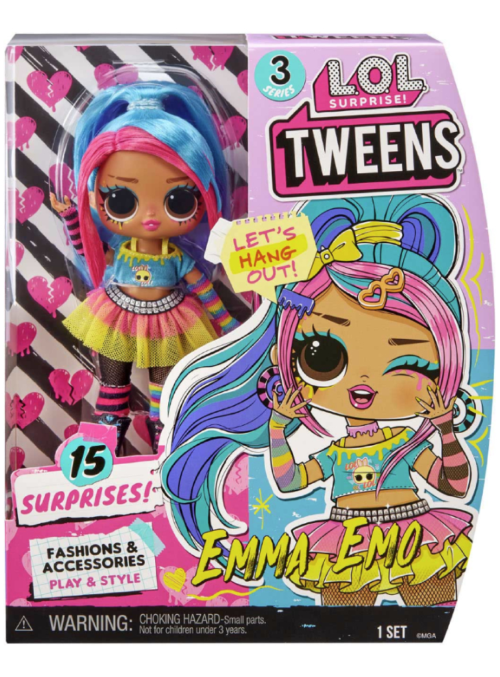 L.O.L. Surprise Tweens Doll S3 Emma Emo