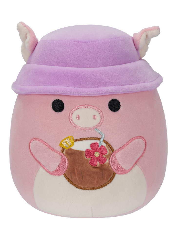 Squishmallows P18 Plush Peter the Pink Pig 19cm