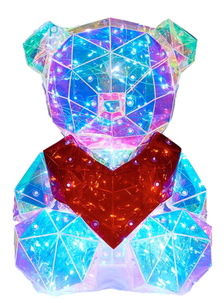 Light Up Teddy 40CM