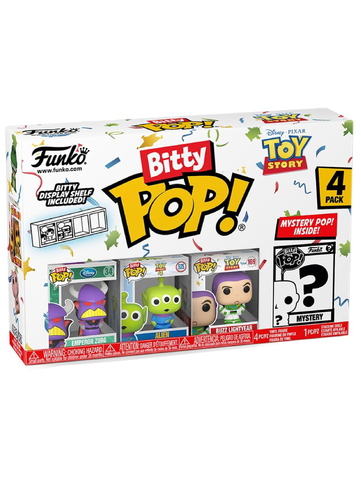 Funko Bitty Pop 4-Pack Disney Toy Story Emperor Zurg
