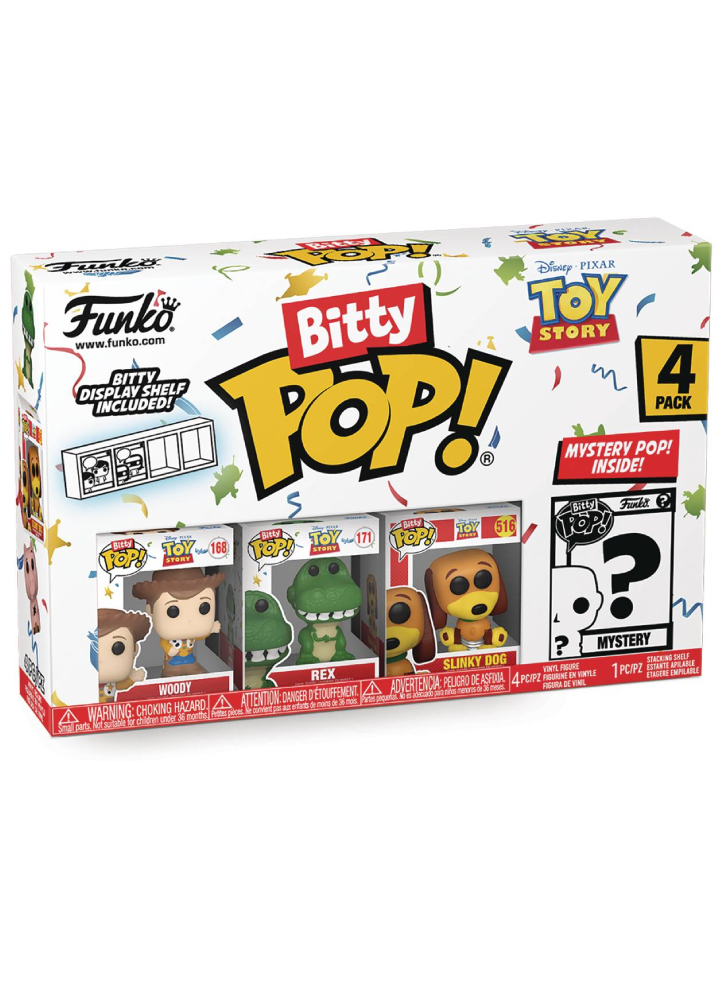 Funko Bitty Pop 4-Pack Disney Toy Story Woody