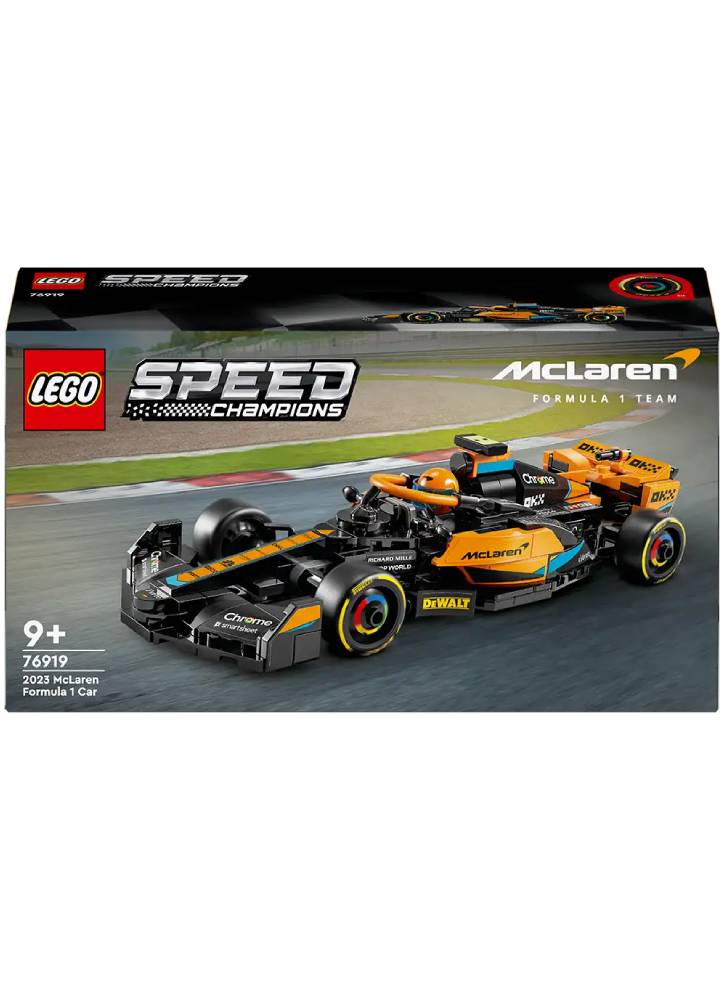 LEGO Speed Champions 2023 McLaren Formula 1 Race Car (76919)